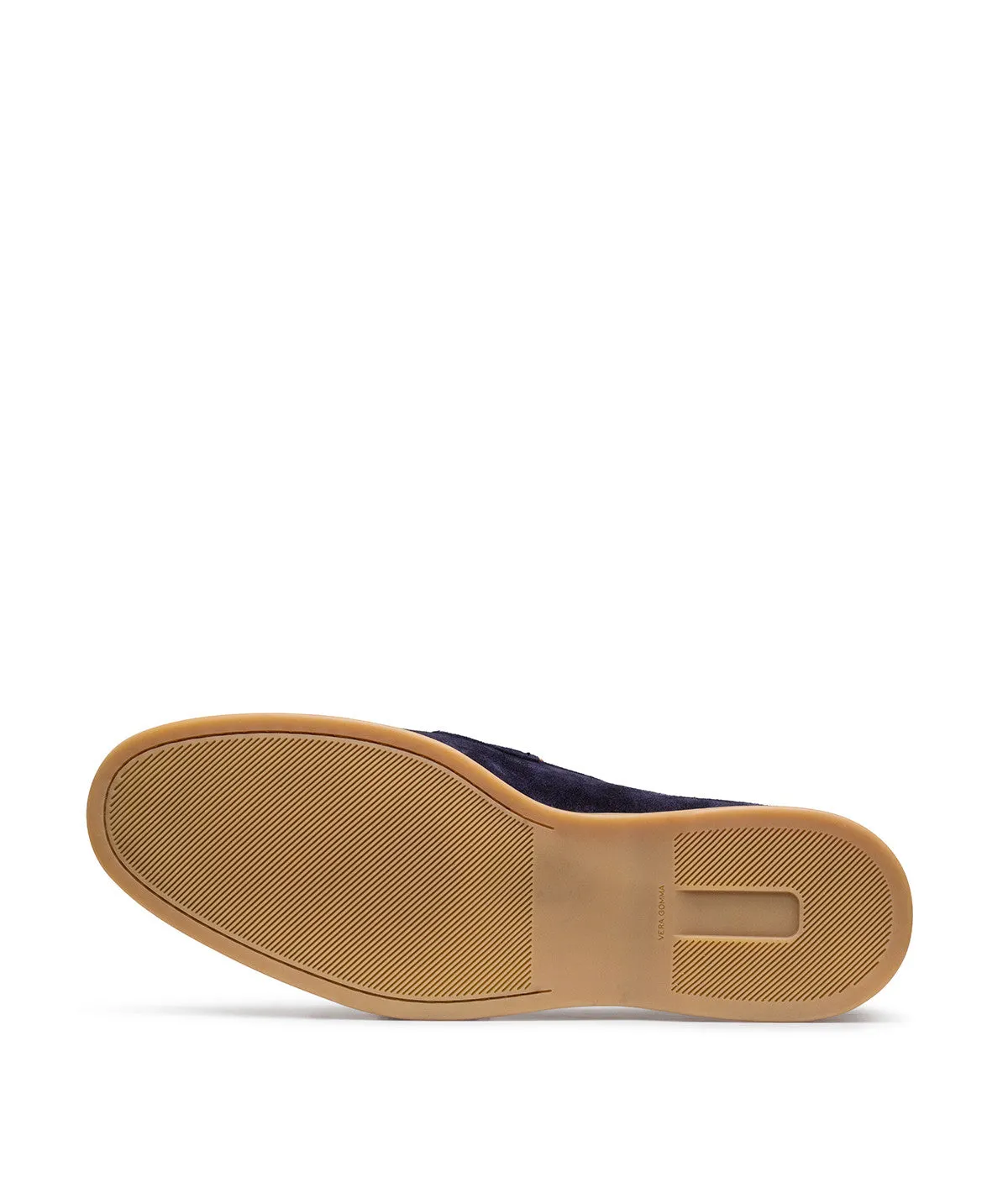 RaisedSole Mocassin PORTOBELLO Daim Bleu Marine