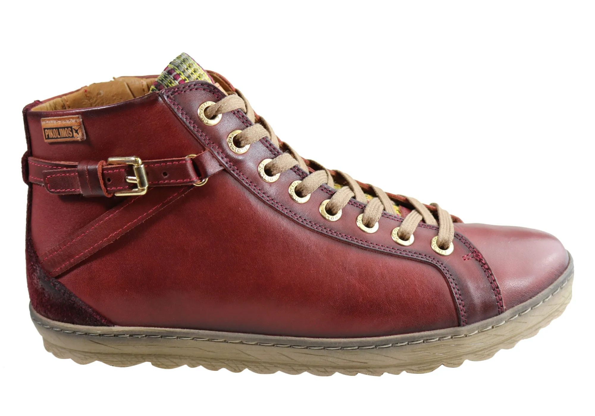 hiking adventure Pikolinos Womens 901-7312 Comfortable Leather Ankle Boots