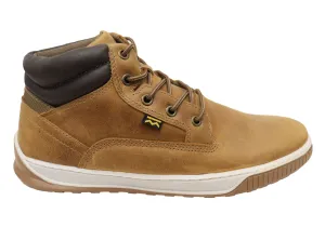 Bradok Vernon Mens Comfortable Leather Casual Boots Made In Brazil Thermal Core Outdoor Explorer Hiking Boots