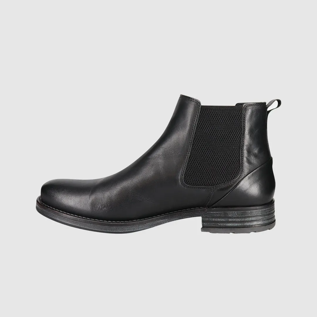 foldable Non Marking Sensor Chelsea Boots Black