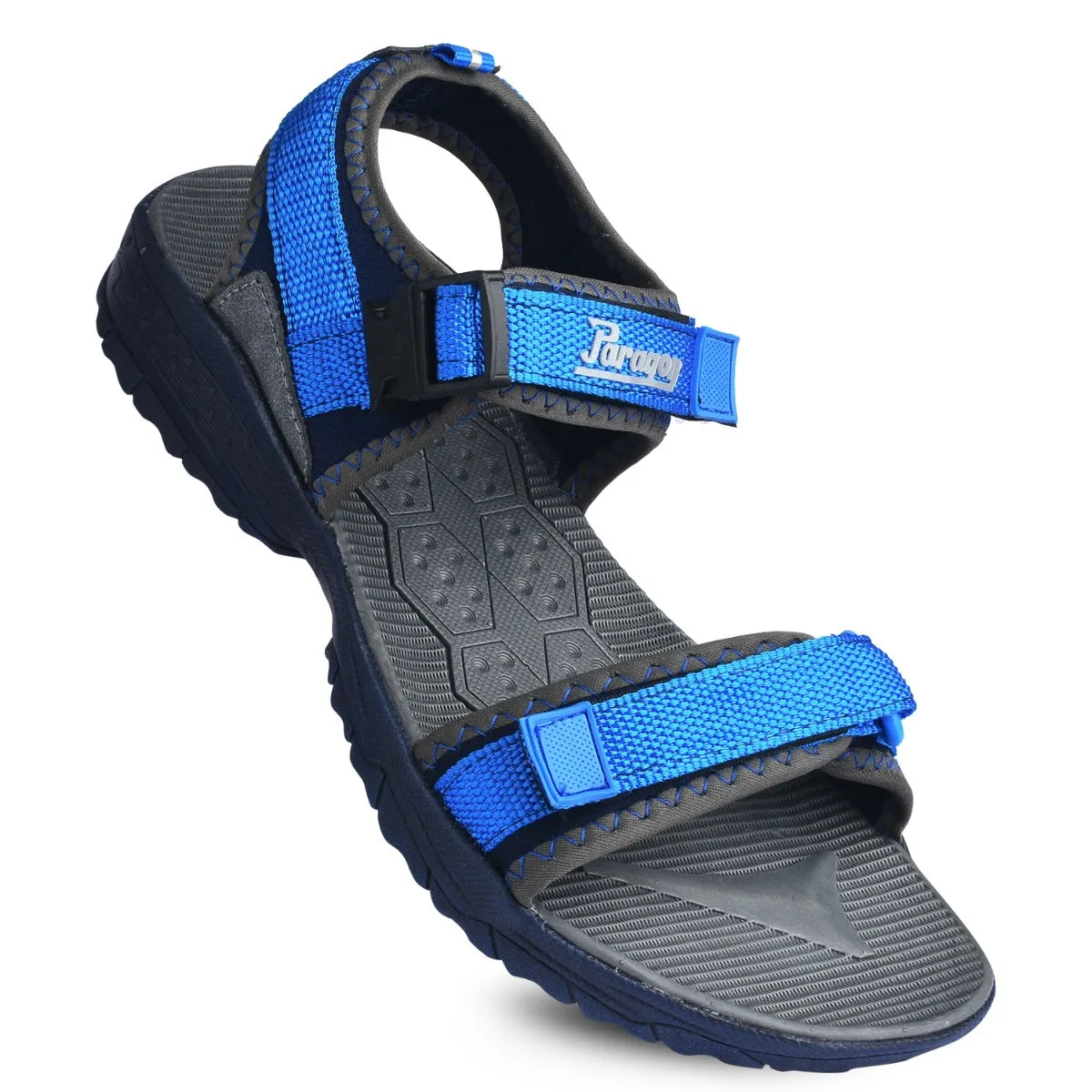 Sandal Buckles Slide On Paragon Blot FBK1415G Men Stylish Sandals | Comfortable Sandals for Daily Outdoor Use | Casual Formal Sandals with Cushioned Soles