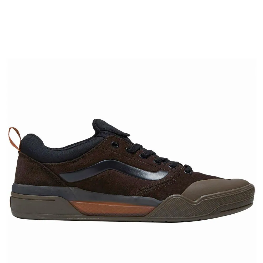 Adult Ease Supportive Core Office Workers Vans BMX Peak - Chocolate Brown