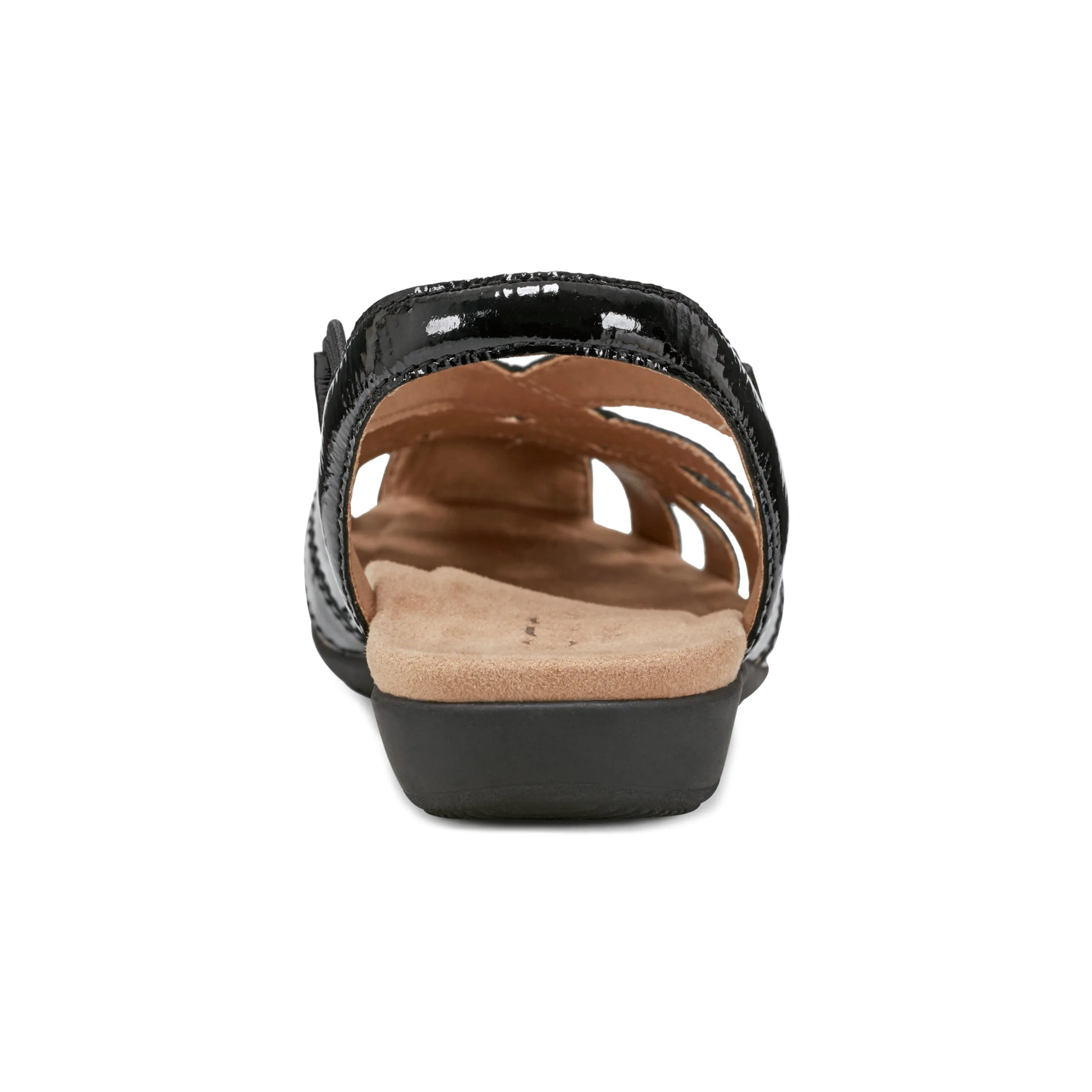 Free Pace Berri Woven Casual Round Toe Slip-on Sandals