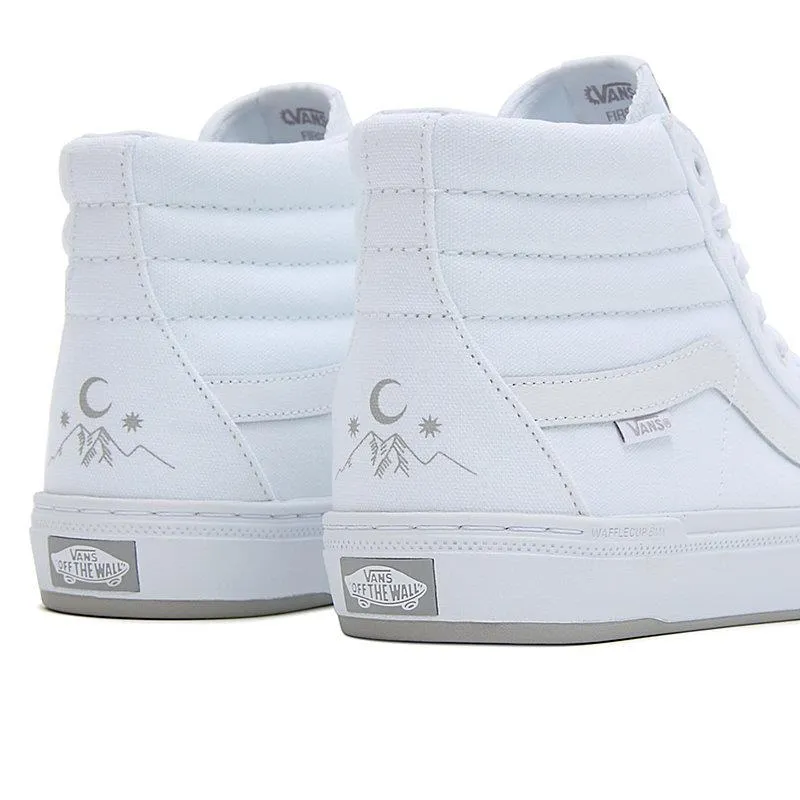 Stretchable Vans BMX Sk8-Hi X Perris Benegas - White