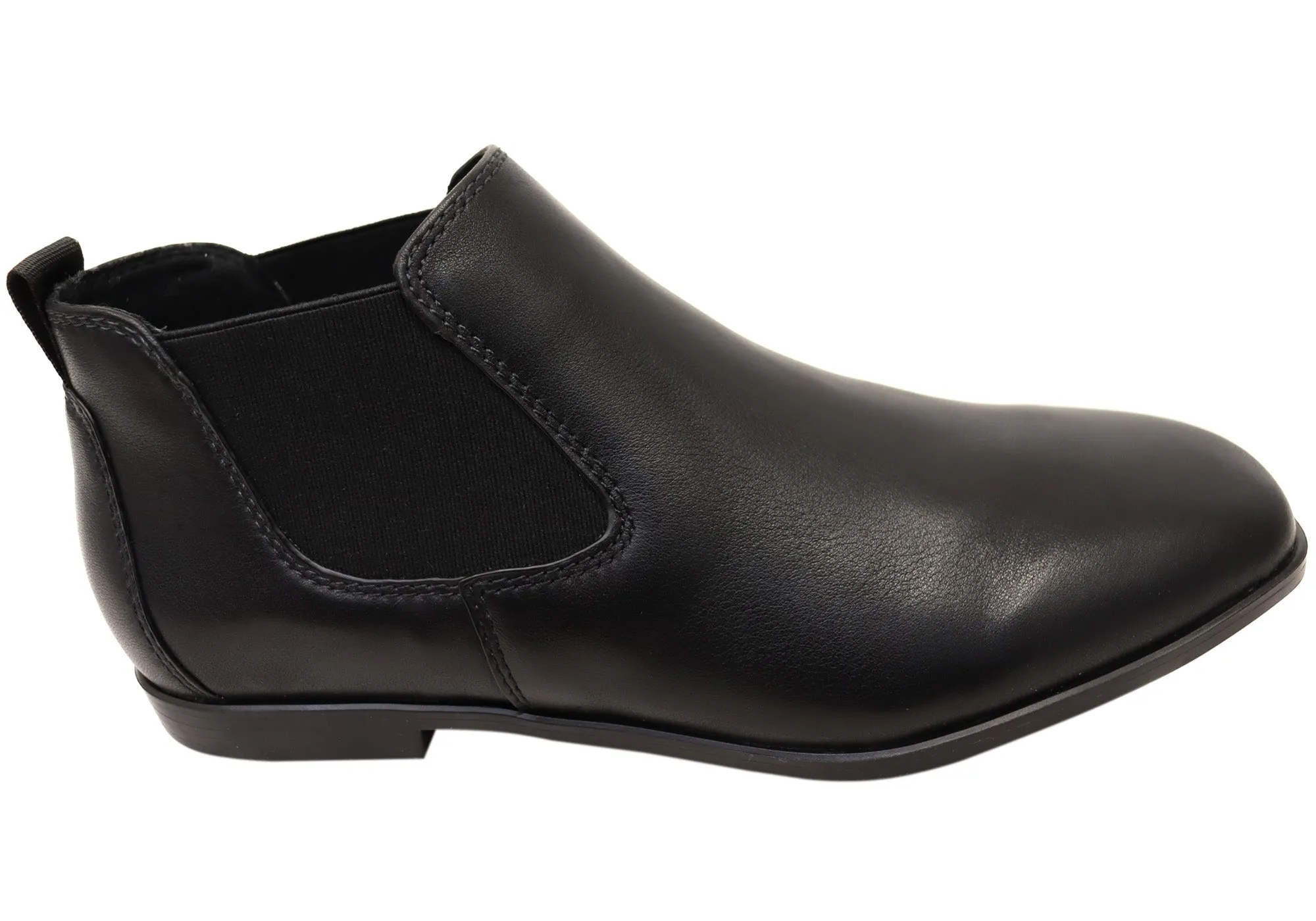 Street Cool Hush Puppies Zeda Womens Leather Comfortable Ankle Boots