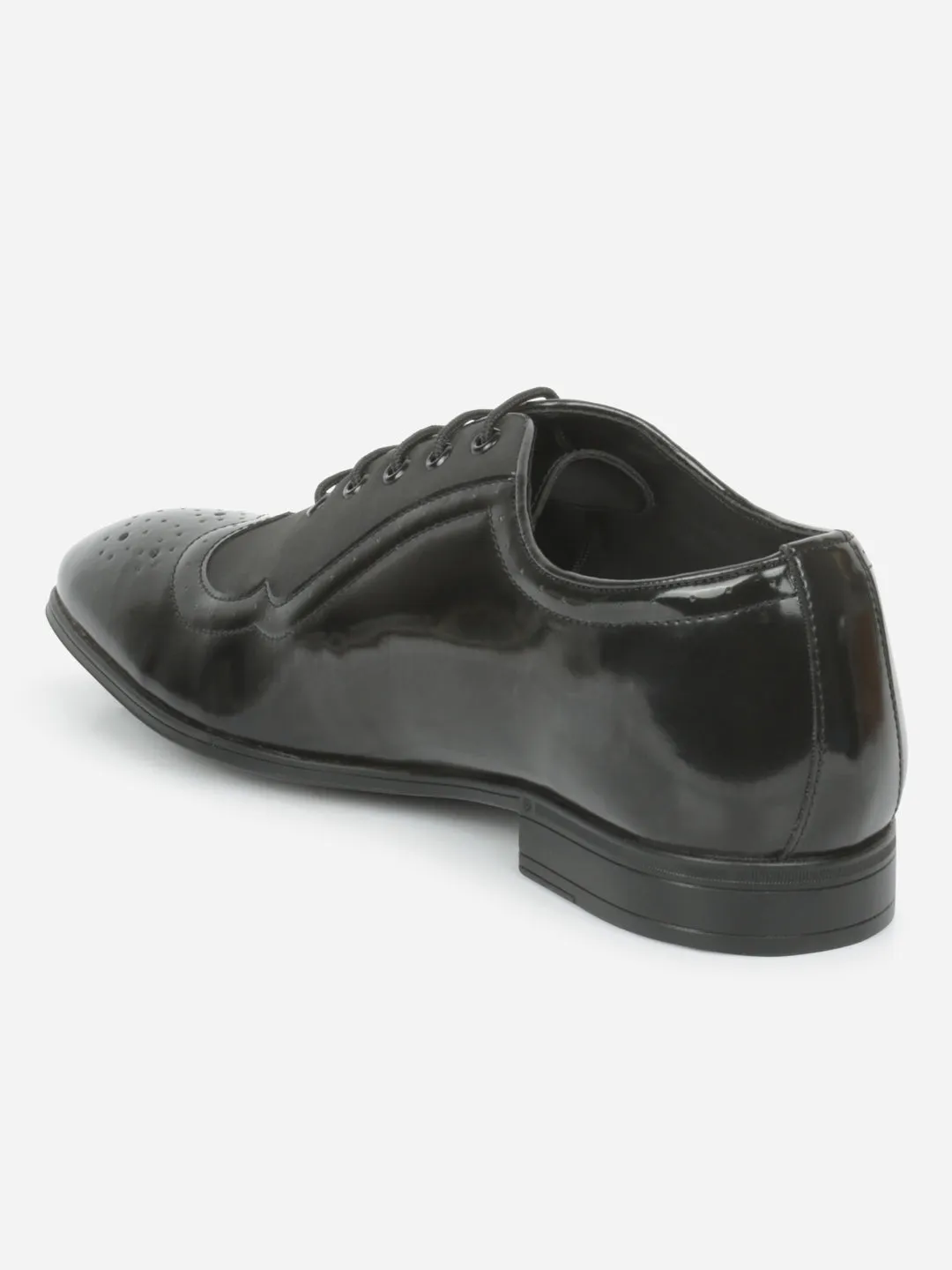 Prime Shade Men's Black Round Toe Lace up Formal (IX1083)