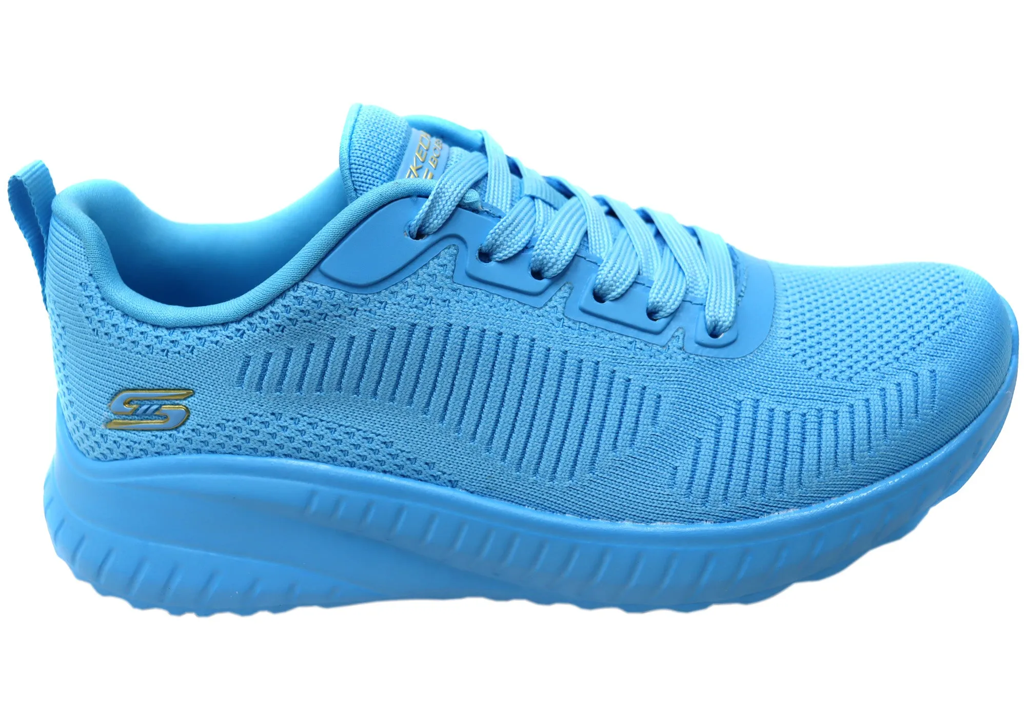 Exclusive chic Skechers Womens BOBS Sport Squad Chaos Cool Rythms Shoes