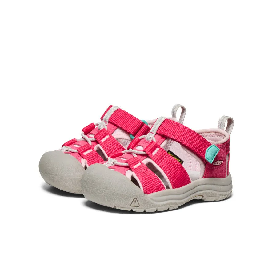 Toddlers' Newport H2  |  Raspberry/Giggle Pink Breathable Lining Footbed Padding