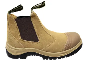 Thermal Core Rough Trail Hiker Mid Rise Woodlands New Contractor Mens Steel Toe Cap Work Boots