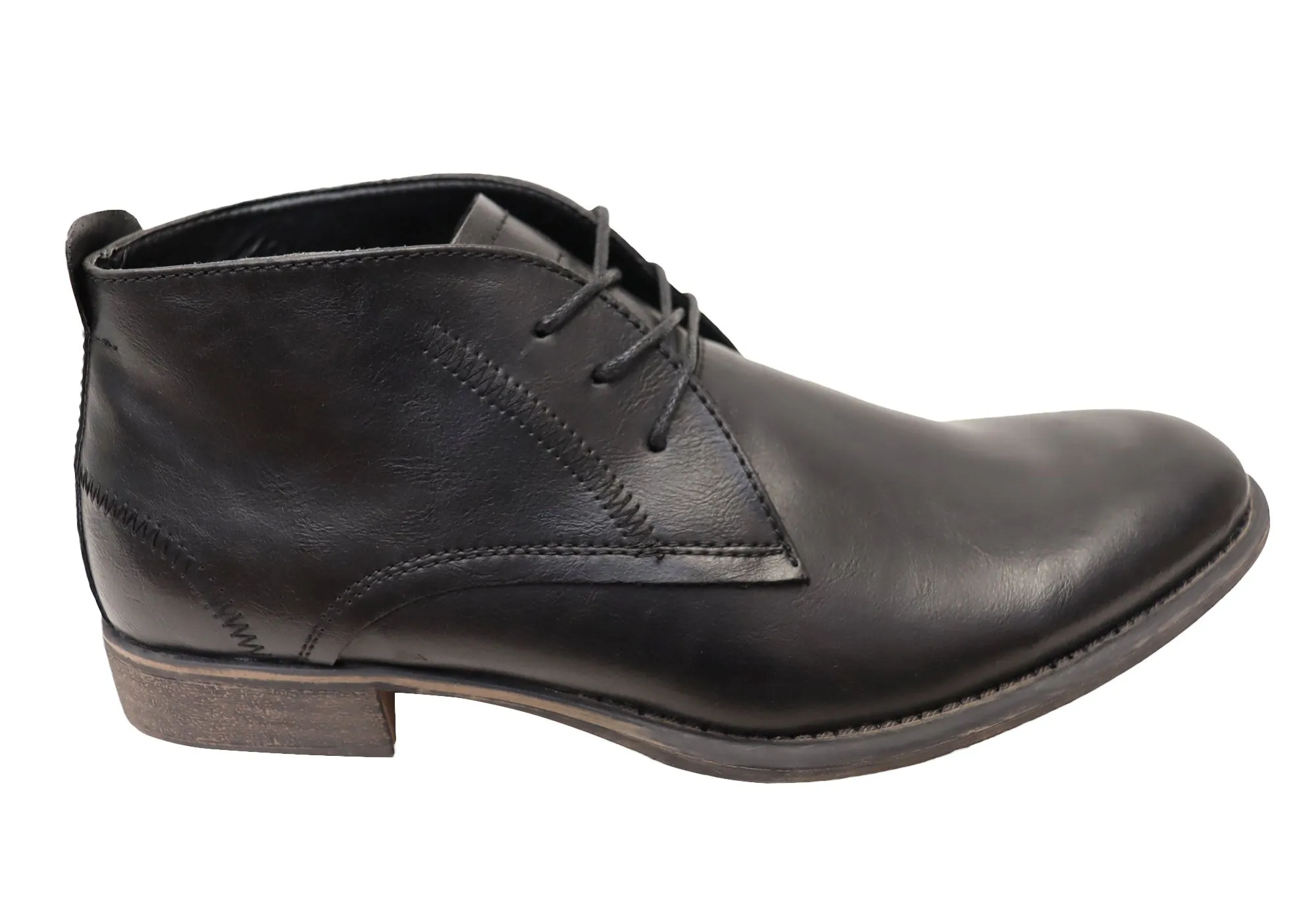 Guess Niko Mens Comfortable Lace Up Boots removable insoles