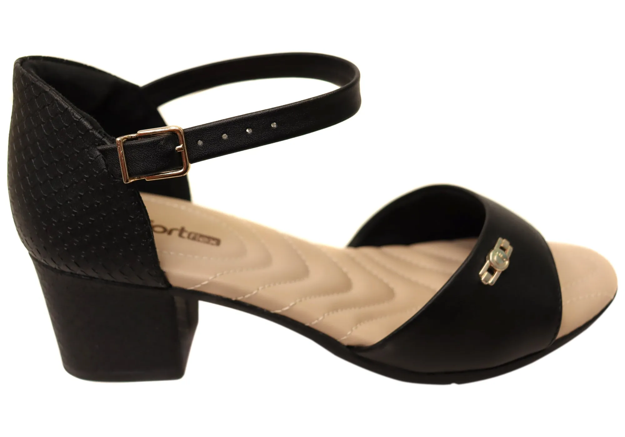 Leisure Design Street Trend Comfortflex Teki Womens Comfortable Brazilian Heels Dress Sandals