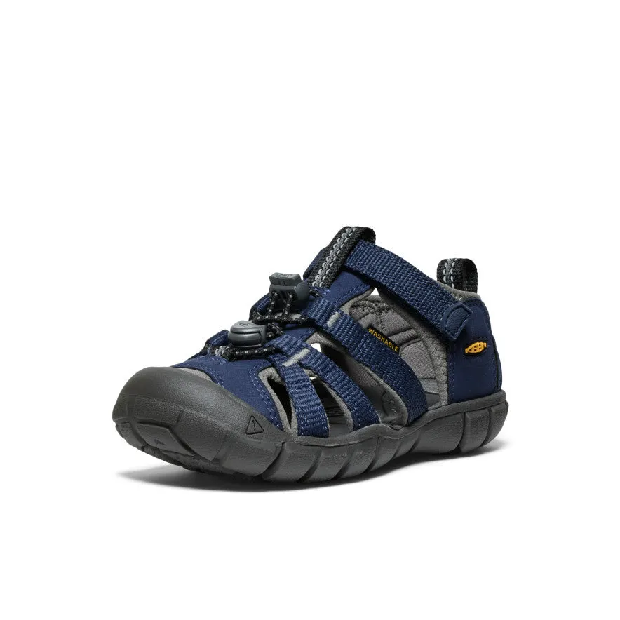 Little Kids' Seacamp II CNX  |  Naval Academy/Drizzle Party Ready Sporty Sandals for Summer
