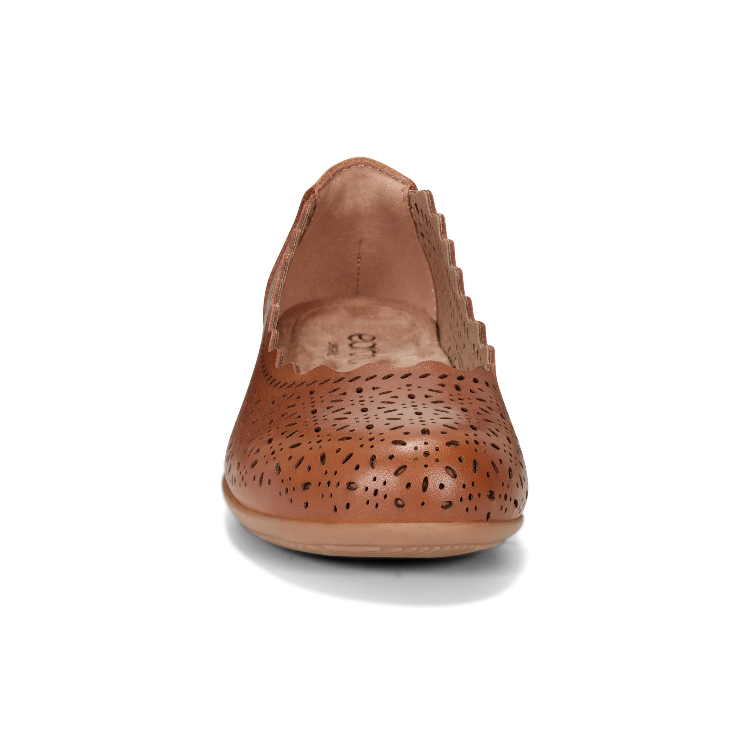 Bria Round Toe Casual Slip-on Ballet Flats Grace Walk Comfort Grip