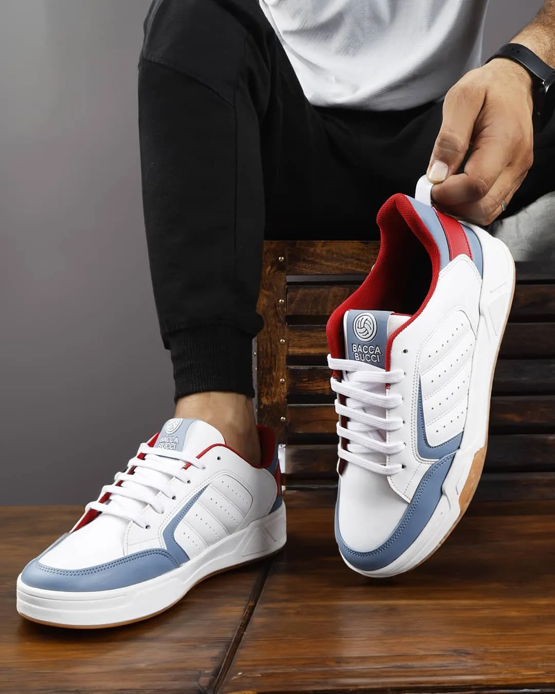 Bacca Bucci Manhattan Low-Top Sneakers Wave Flow