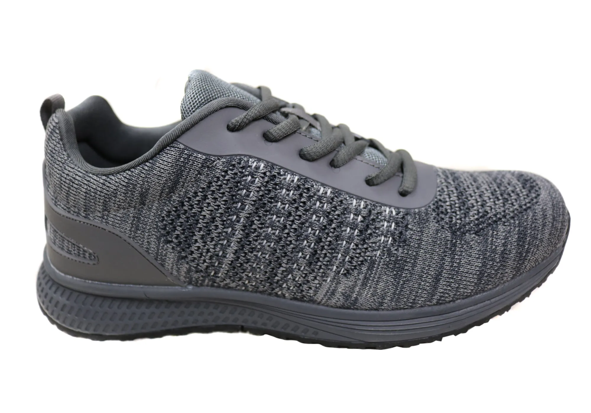 Scholl Orthaheel Elvin Mens Comfortable Supportive Sneakers Lightweight Frame Structure Ergo Build