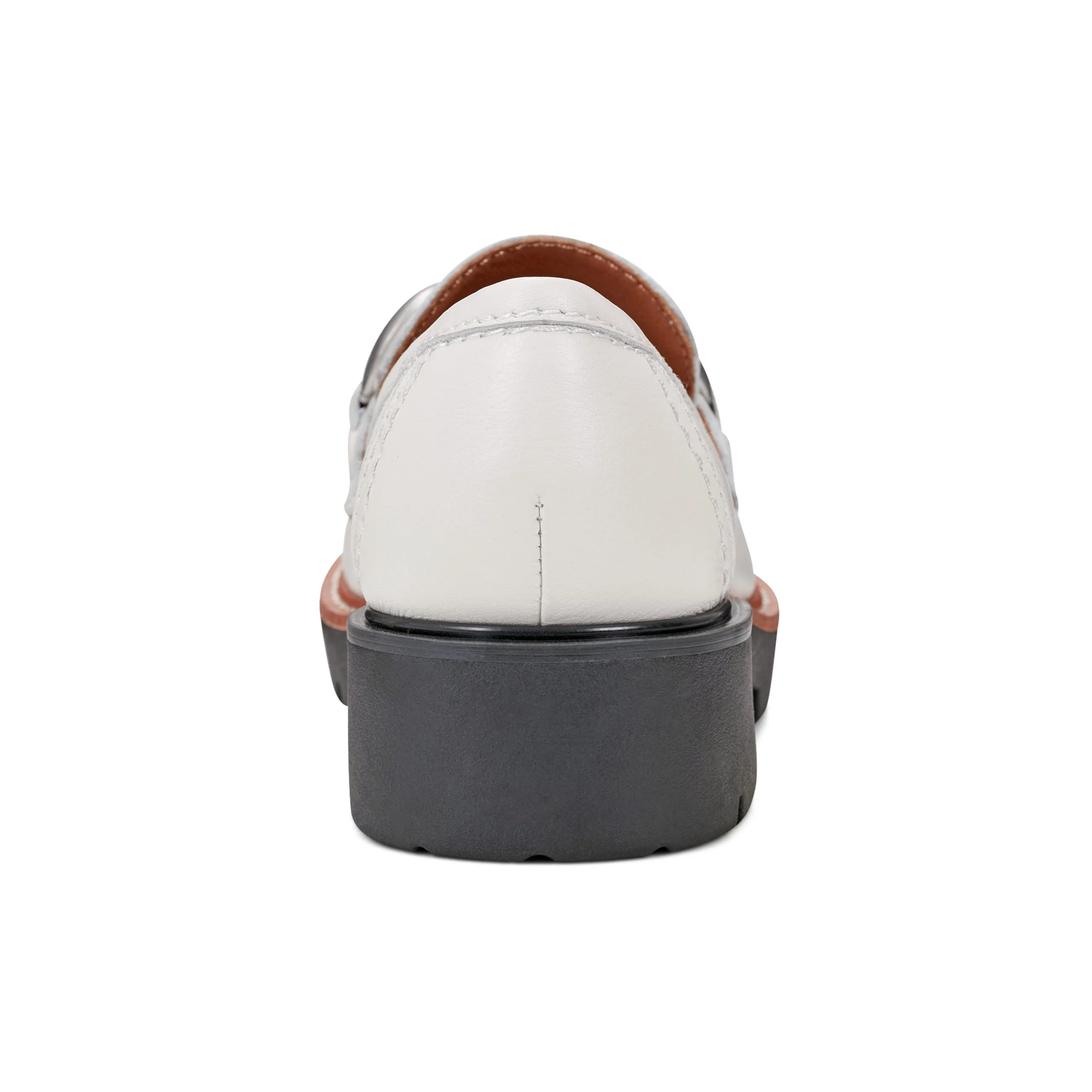 Zalor Round Toe Lug Sole Casual Slip-on Loafers Strong Step Ergonomic Cold Weather