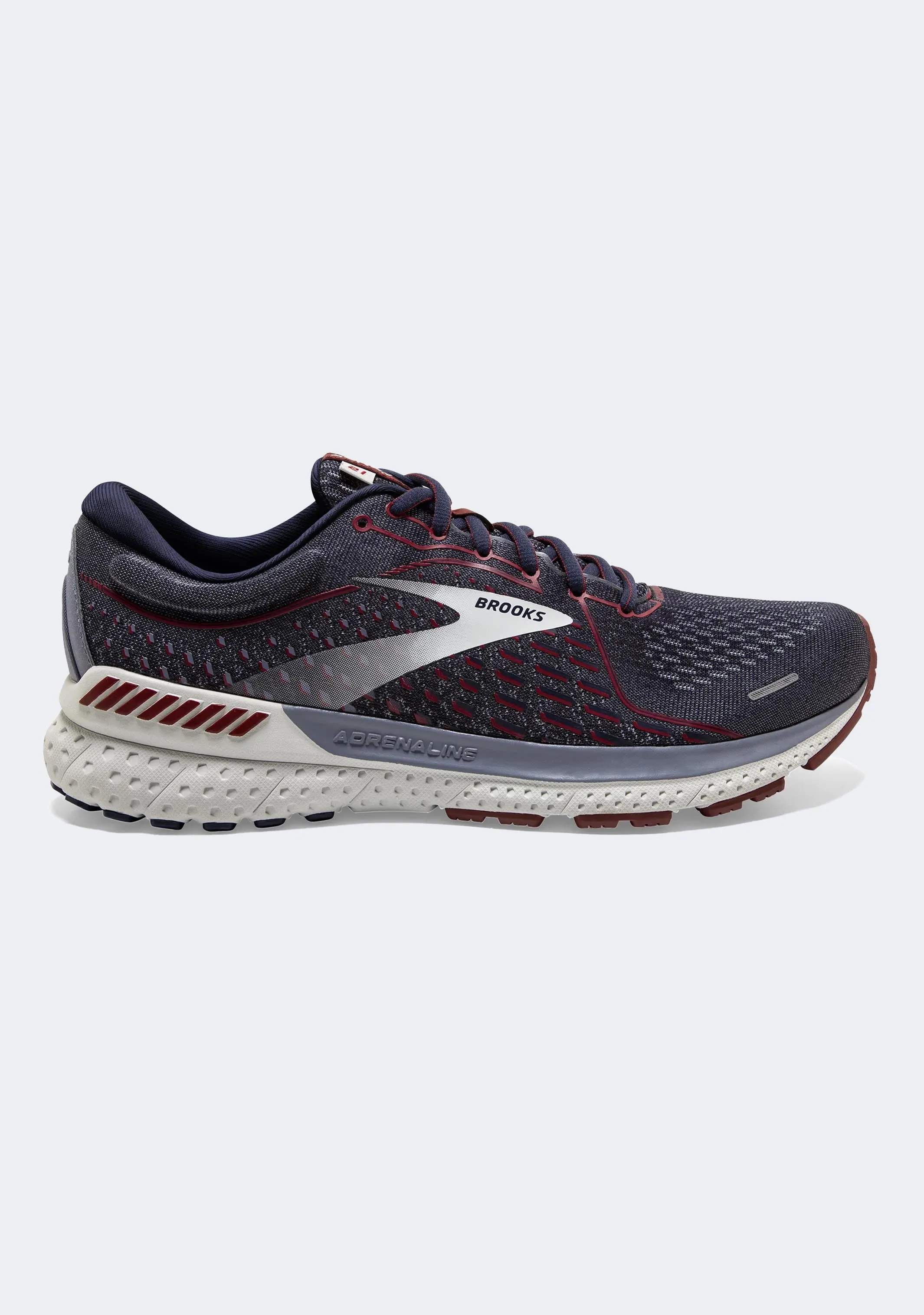Brooks Men??s Adrenaline GTS 21 Durable Build Soft-touch design