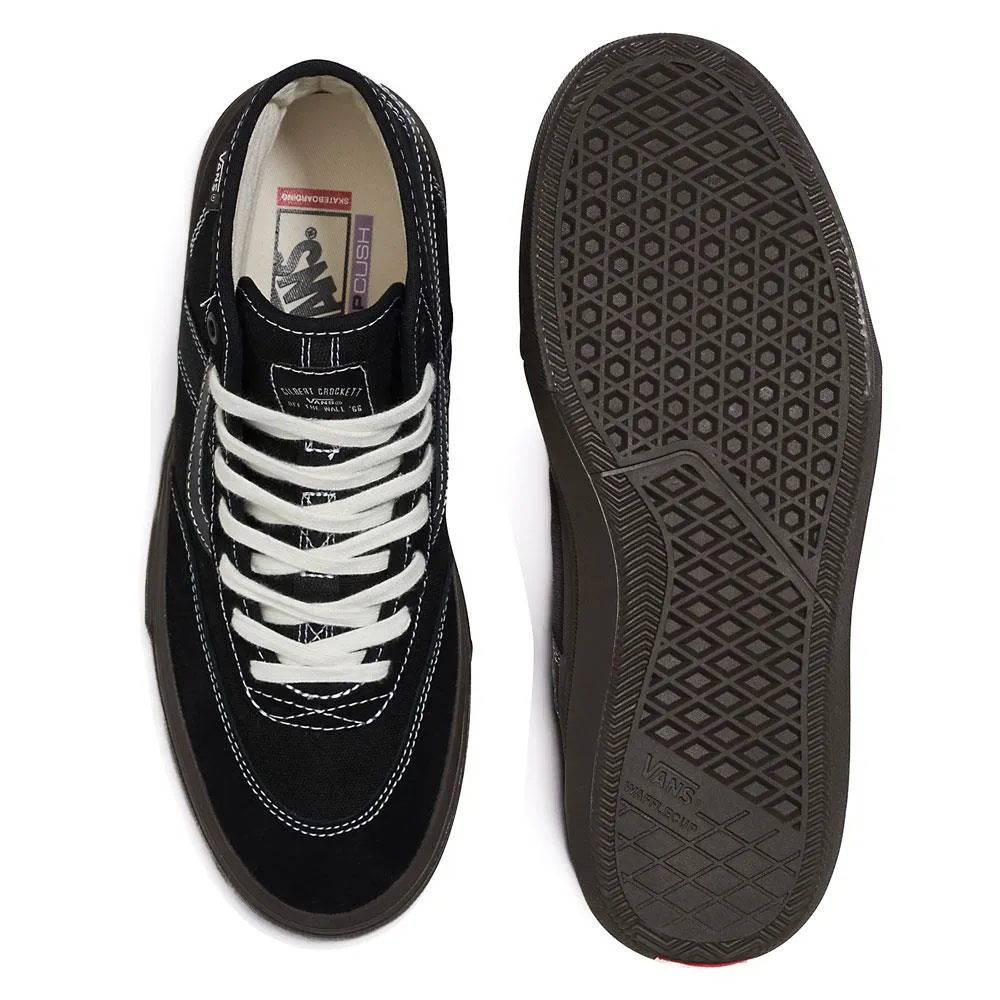 Luggage Fit Fresh Tone Vans Skate Crockett High - Black/Chocolate