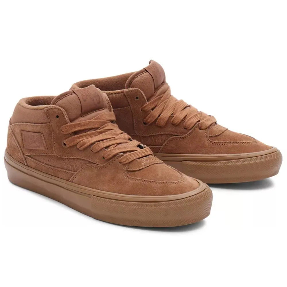 Zip Fast All Comfort Vans Skate Half Cab - Brown/Gum