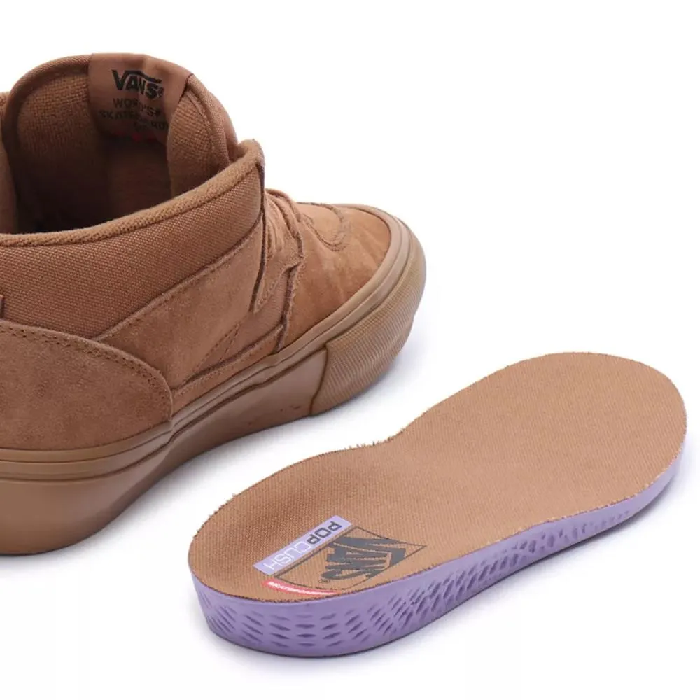 Vans Skate Half Cab - Brown/Gum Low Top