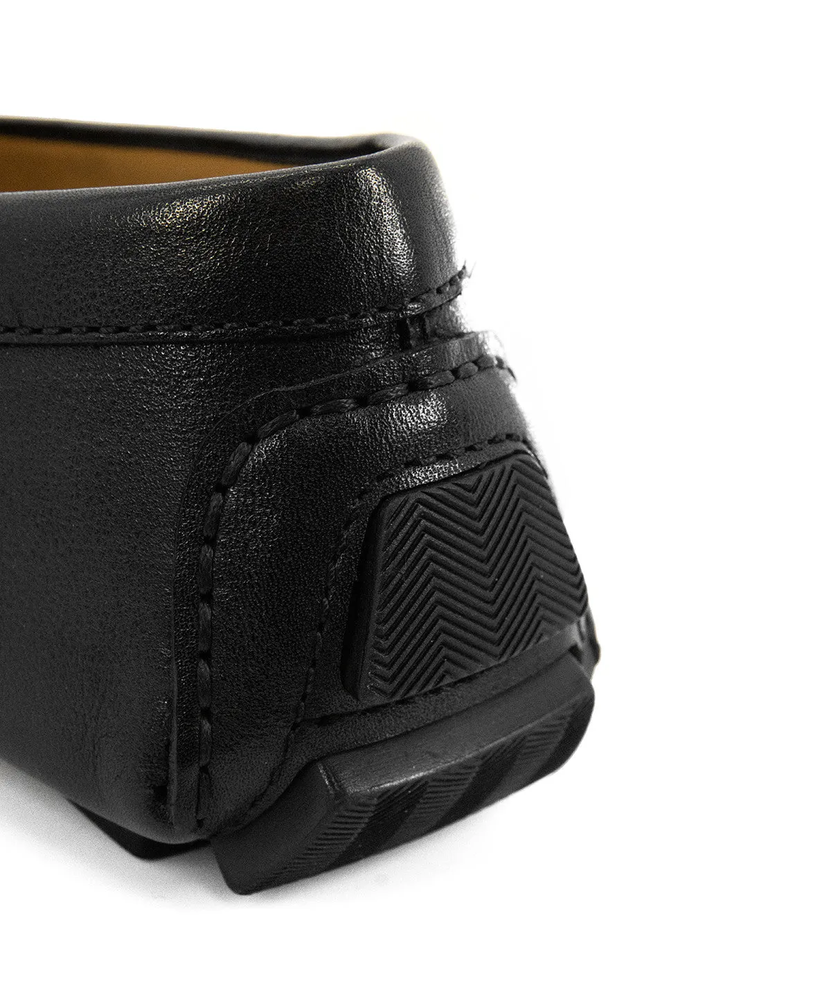 Grab Fit Reinforced heel Mocassin MARBELLA Grain Noir