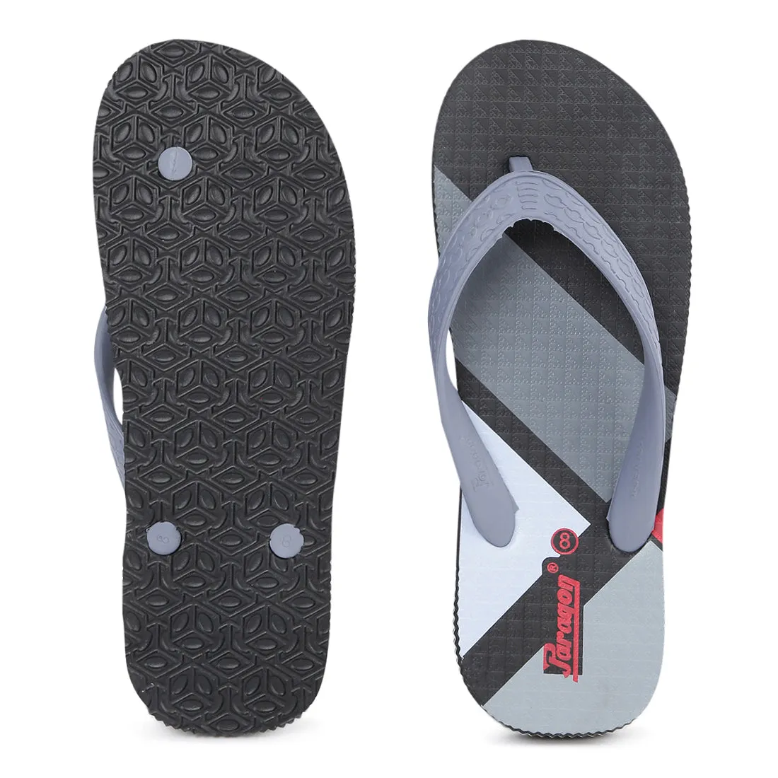 Impact Resistance Propulsion plate Paragon  HWK3709G Men Stylish Lightweight Flipflops | Casual & Comfortable Daily-wear Slippers for Indoor & Outdoor | For Everyday Use