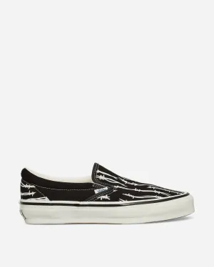 Classic Slip-On Reissue 98 Sneakers Black / Barbed Wire Daily Essential