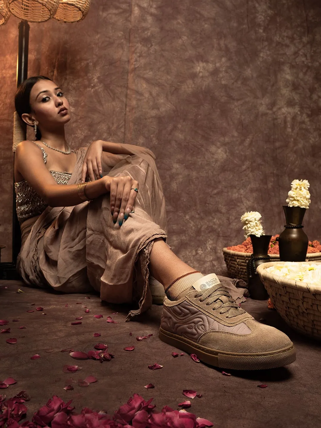RANGREZA ETHNIC by Bacca Bucci ??Sneakers for Indian Festive & Ethnic Wear Camera Look Ergonomic Travel Enthusiasts