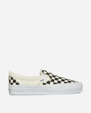 Slip-On Reissue LX 98 Sneakers Checkerboard Black / Off White Ultra Light Hiking Trails Star Mood
