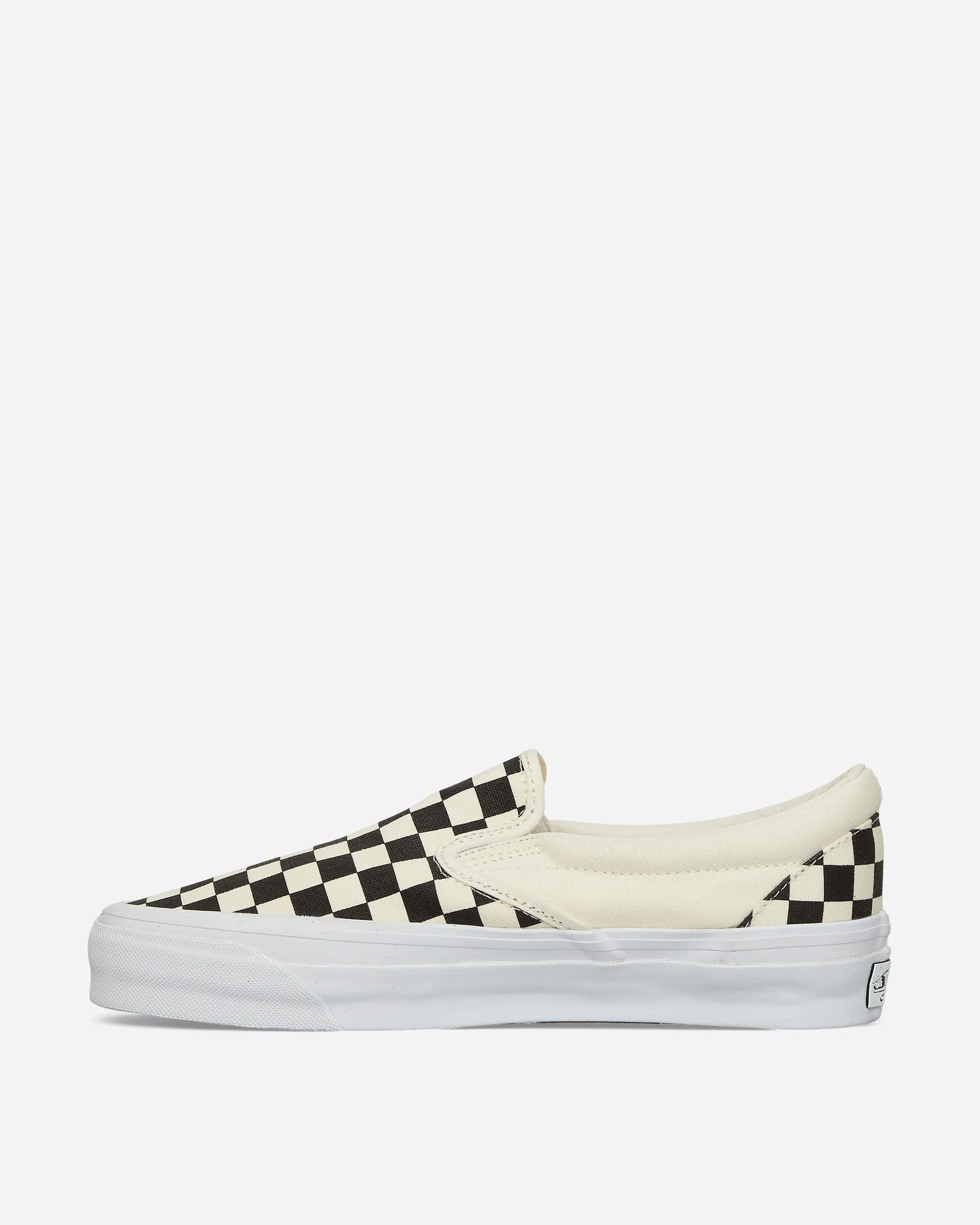 Comfort Curve zipper Slip-On Reissue LX 98 Sneakers Checkerboard Black / Off White