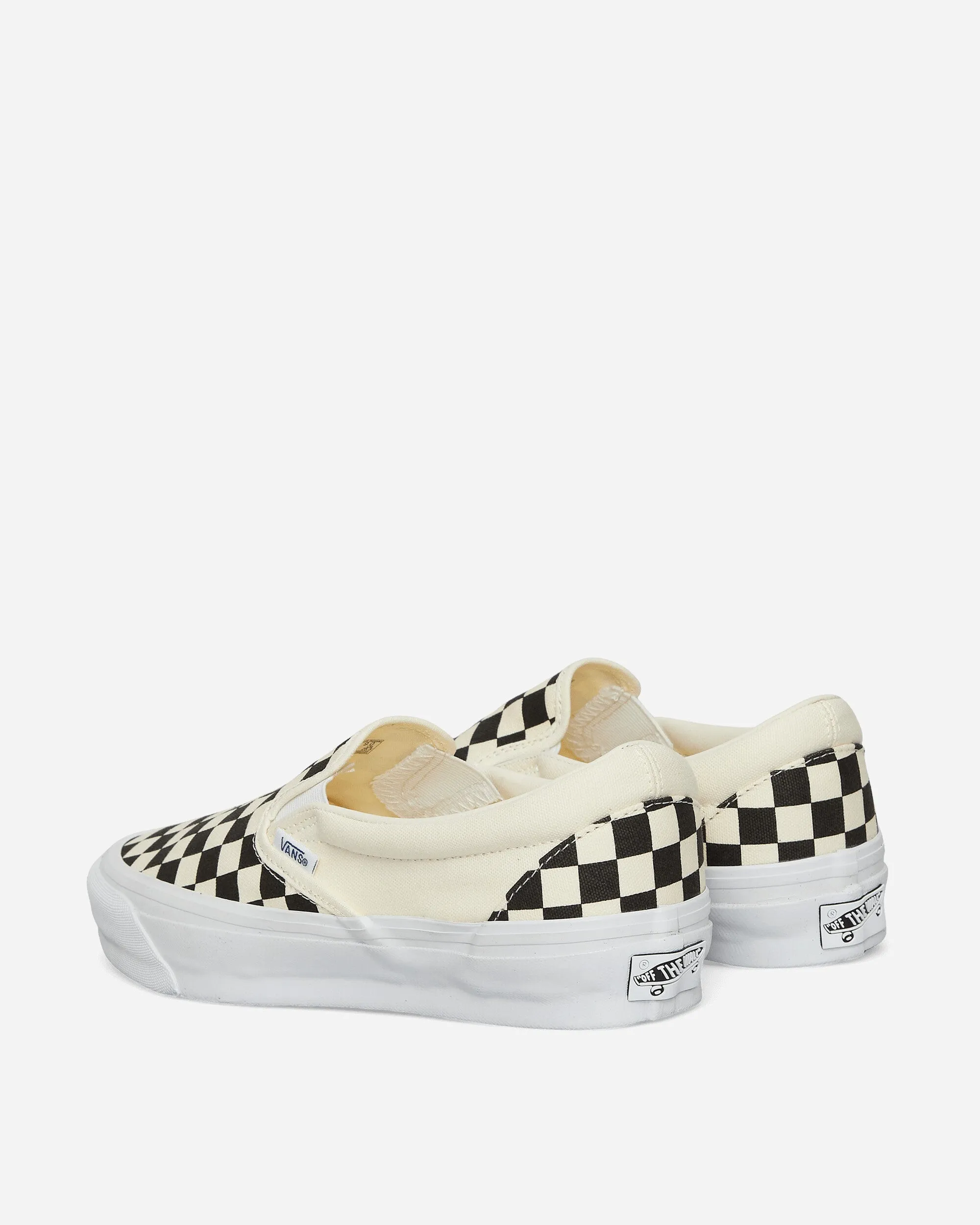 Street Run Slip-On Reissue LX 98 Sneakers Checkerboard Black / Off White
