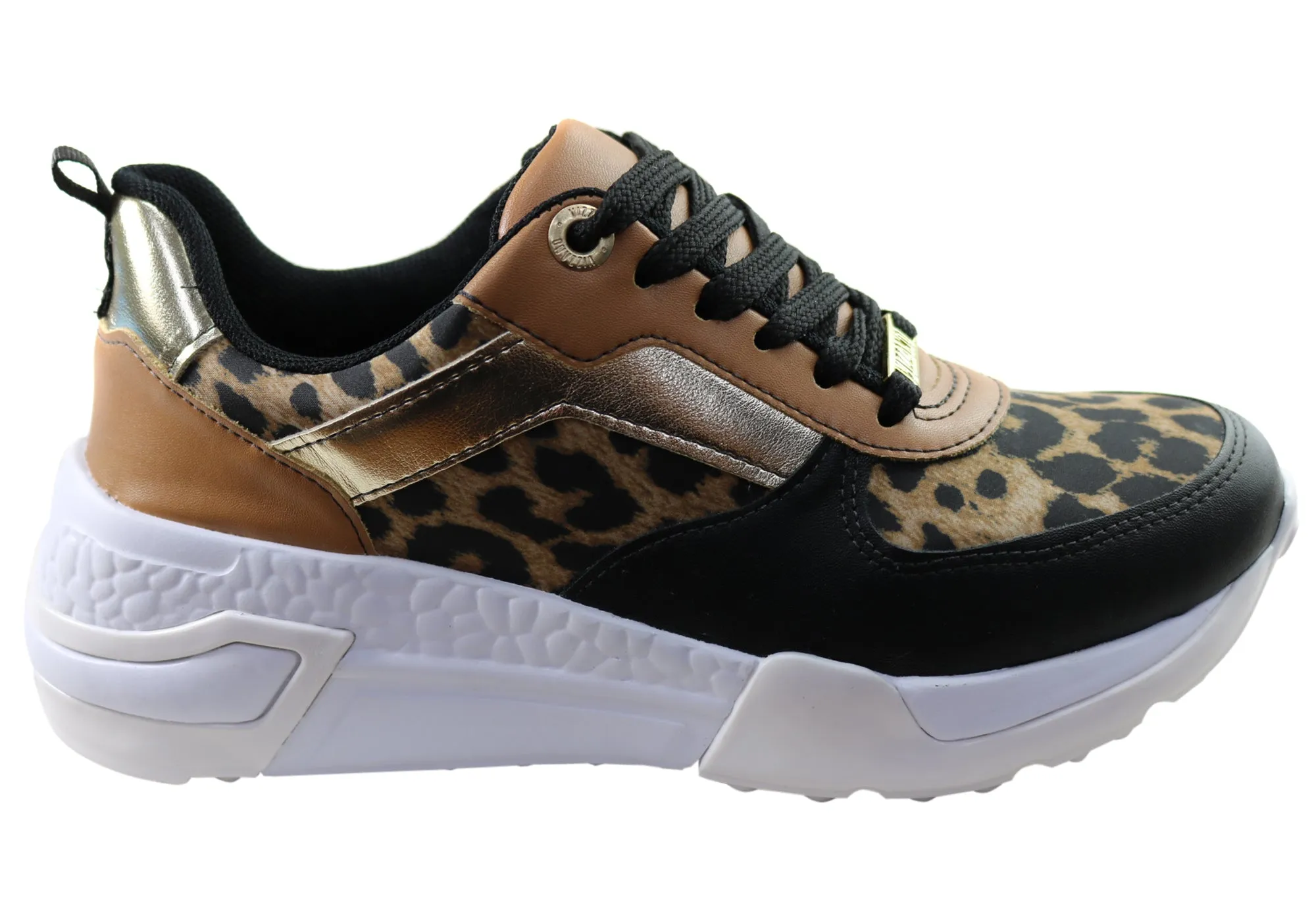 Vizzano Corin Womens Comfortable Lace Up Fashion Shoes Made In Brazil Clean Fit Lined interior
