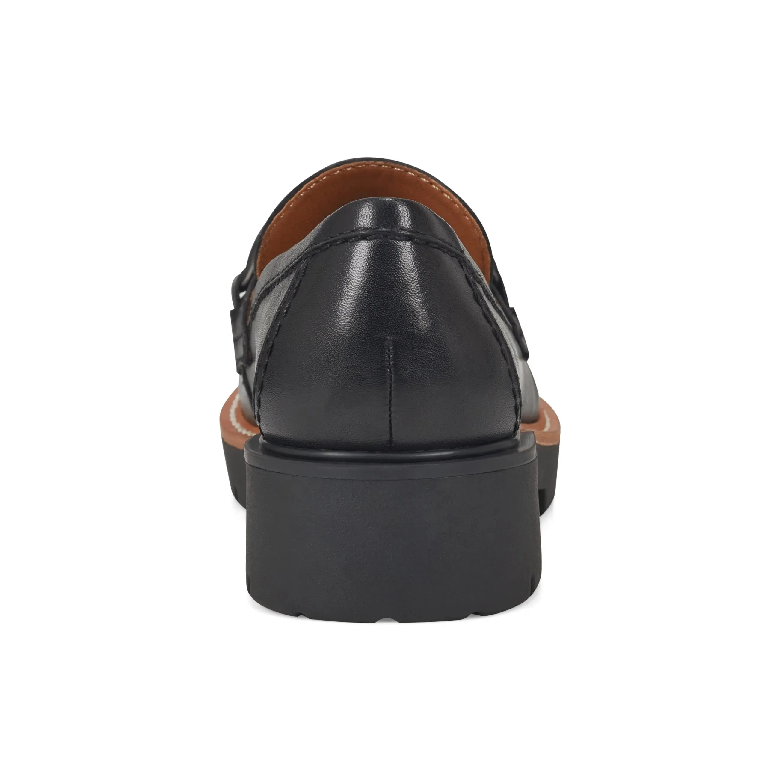 Daily Chill Zalor Round Toe Lug Sole Casual Slip-on Loafers