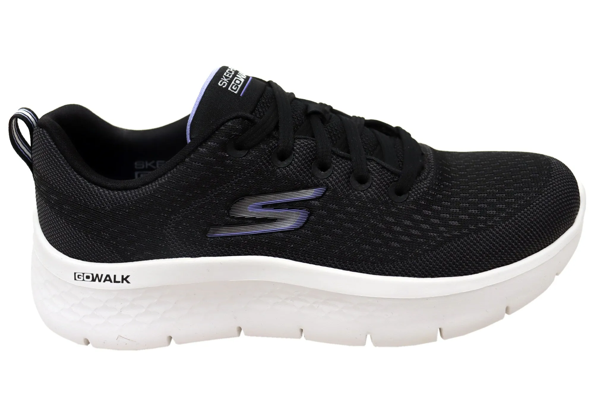 Skechers Womens GOwalk Flex Kali Comfort Lace Up Shoes Energy Step Ventilation Ports