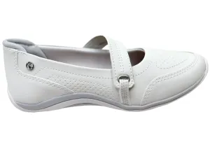 WideToeBox Cushion Sole Kolosh Astrid Womens Comfortable Mary Jane Shoes Made In Brazil