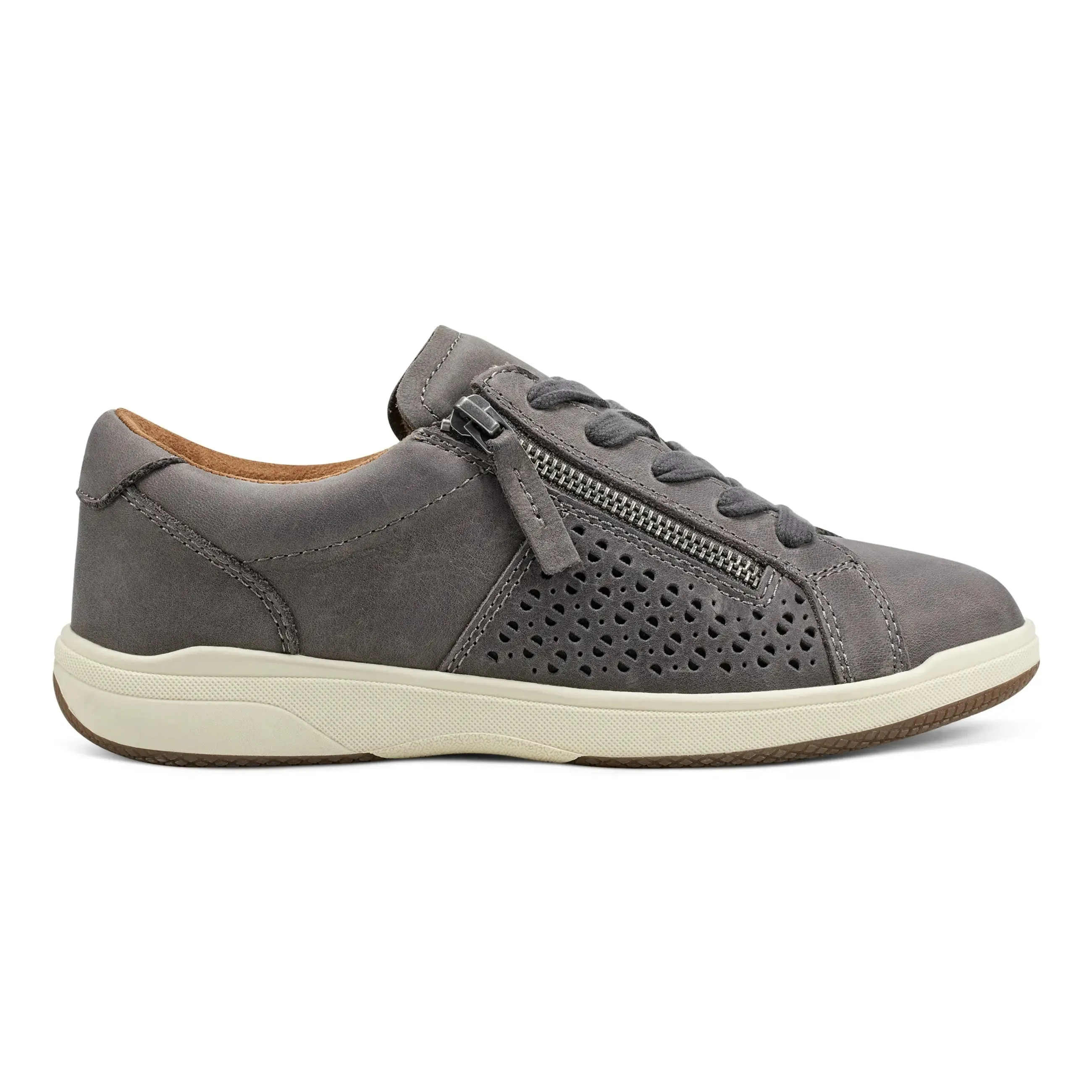 Netta Round Toe Casual Lace-up Sneakers London Cool