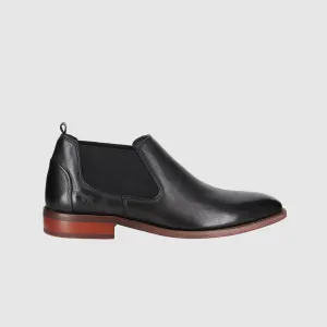 Weekend Hike Urban Bold Luis Chelsea Boots Black