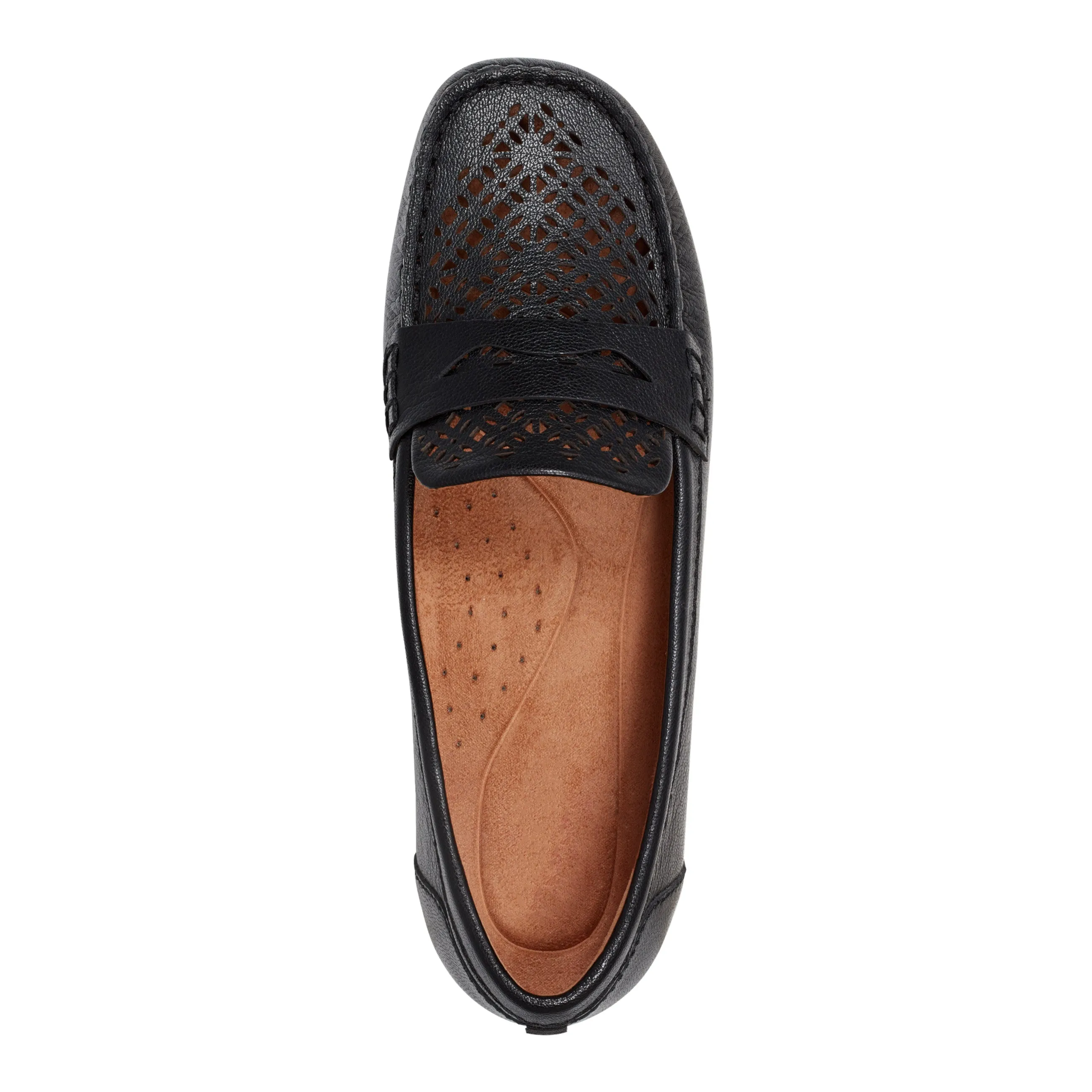 Remi Almond Toe Slip-on Casual Flat Loafers Wide Path