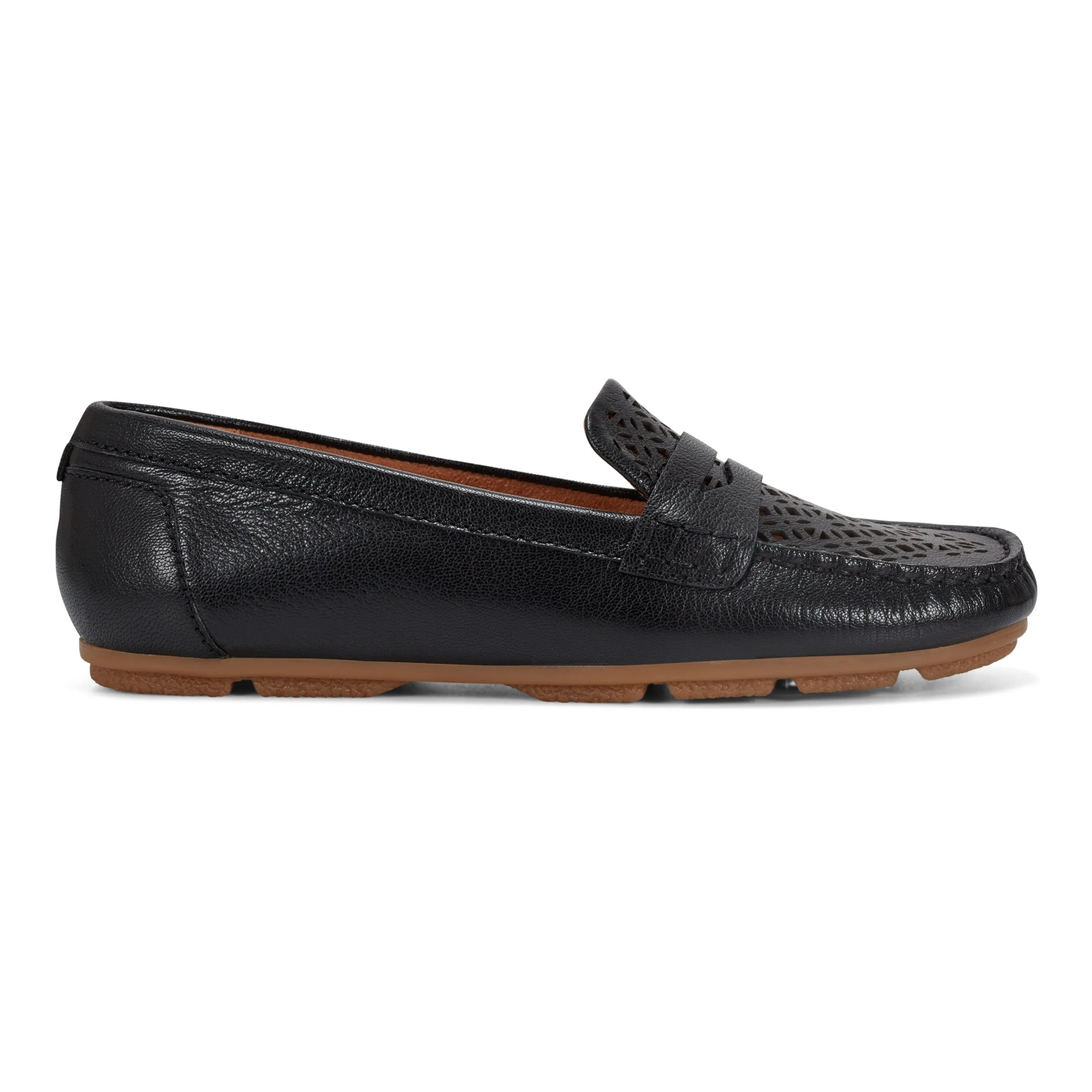 Molded Insole Remi Almond Toe Slip-on Casual Flat Loafers