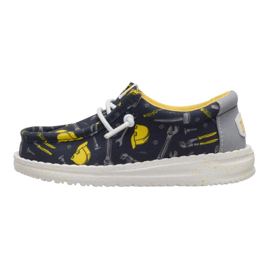 Wally Toddler Construction - Navy/Multi Exclusive Look