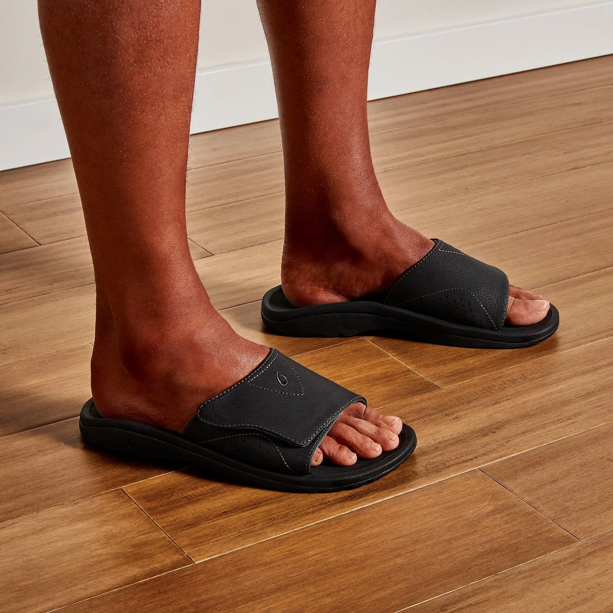 Nalu Slide - Black Daily Wear Shoes