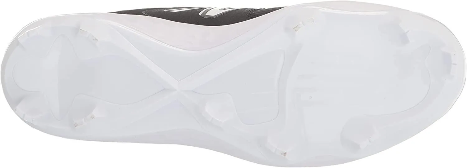 New Balance Women's Fresh Foam Velo V3 Molded Softball Cleats - Black with White - SPVELOK3 All Terrain Stylish Commuters Power Flow