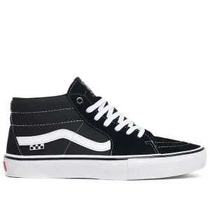 Vans Skate Grosso Mid - Black/White/Emo Leather Rock Guard