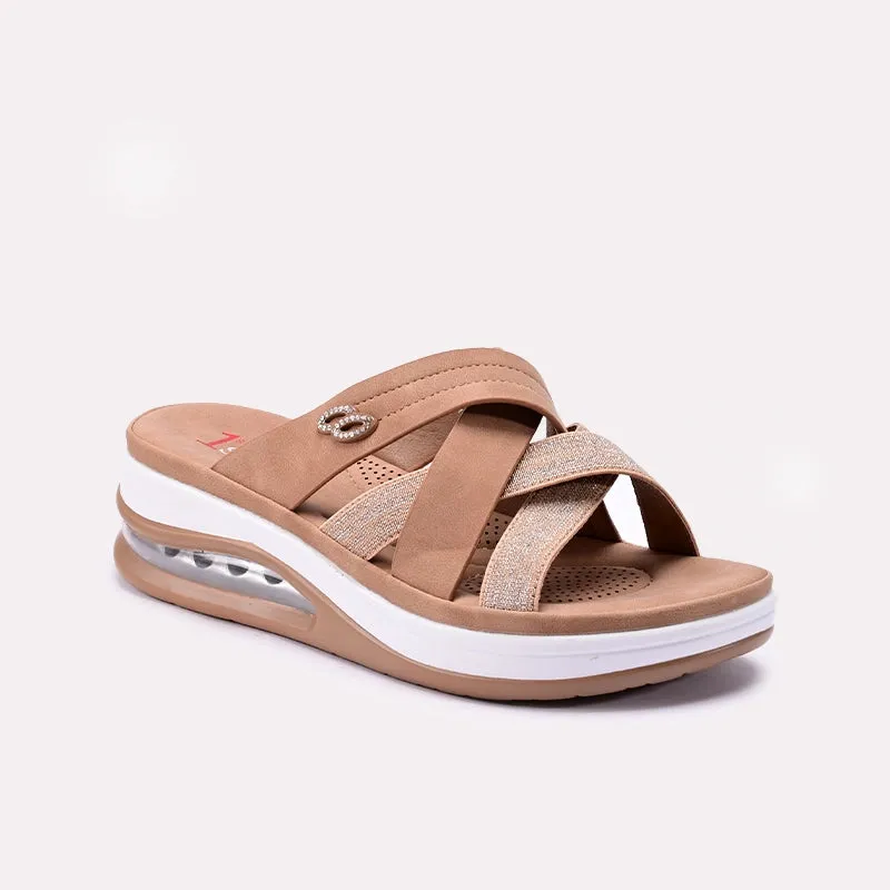 Womens Fawn Comfy Casual Slippers 0413418 Everyday Anti Odor Urban Stroll
