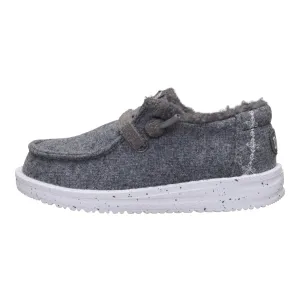 subtle style Wendy Toddler Wool Cozy - Charcoal