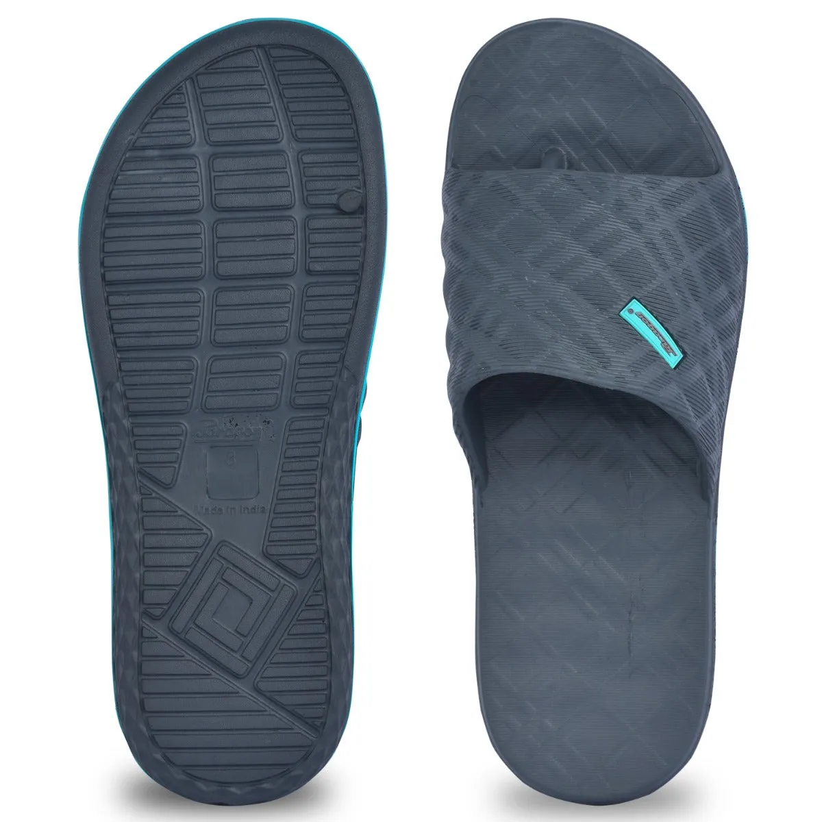 Paragon EVK3402G Men Casual Sliders | Stylish Trendy Lightweight Slides | Casual & Comfortable Slippers | For Everyday Use Versatile Comfort