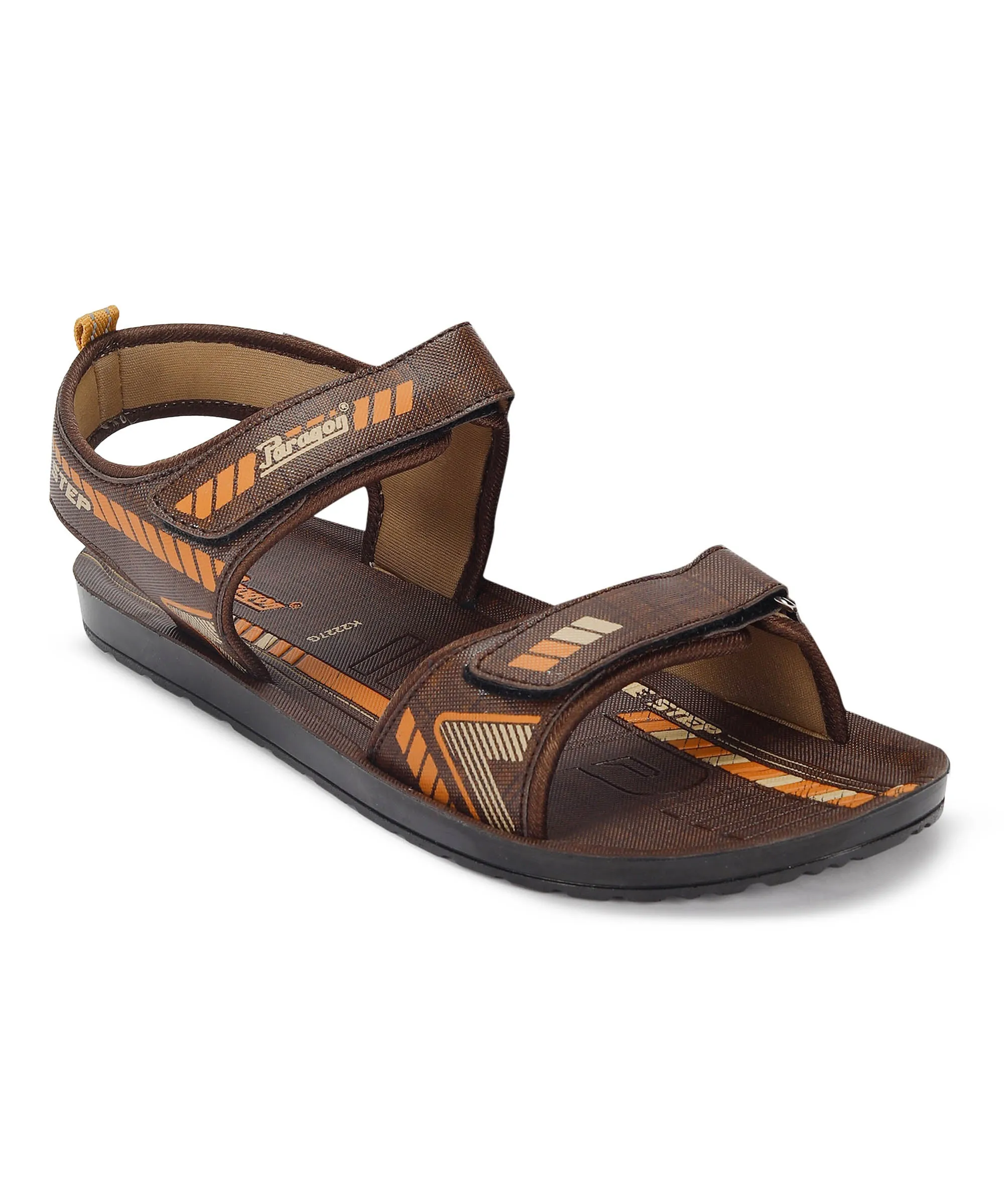 Paragon PUK2227G Men Stylish Sandals | Comfortable Sandals for Daily Outdoor Use | Casual Formal Sandals with Cushioned Soles Toe Post