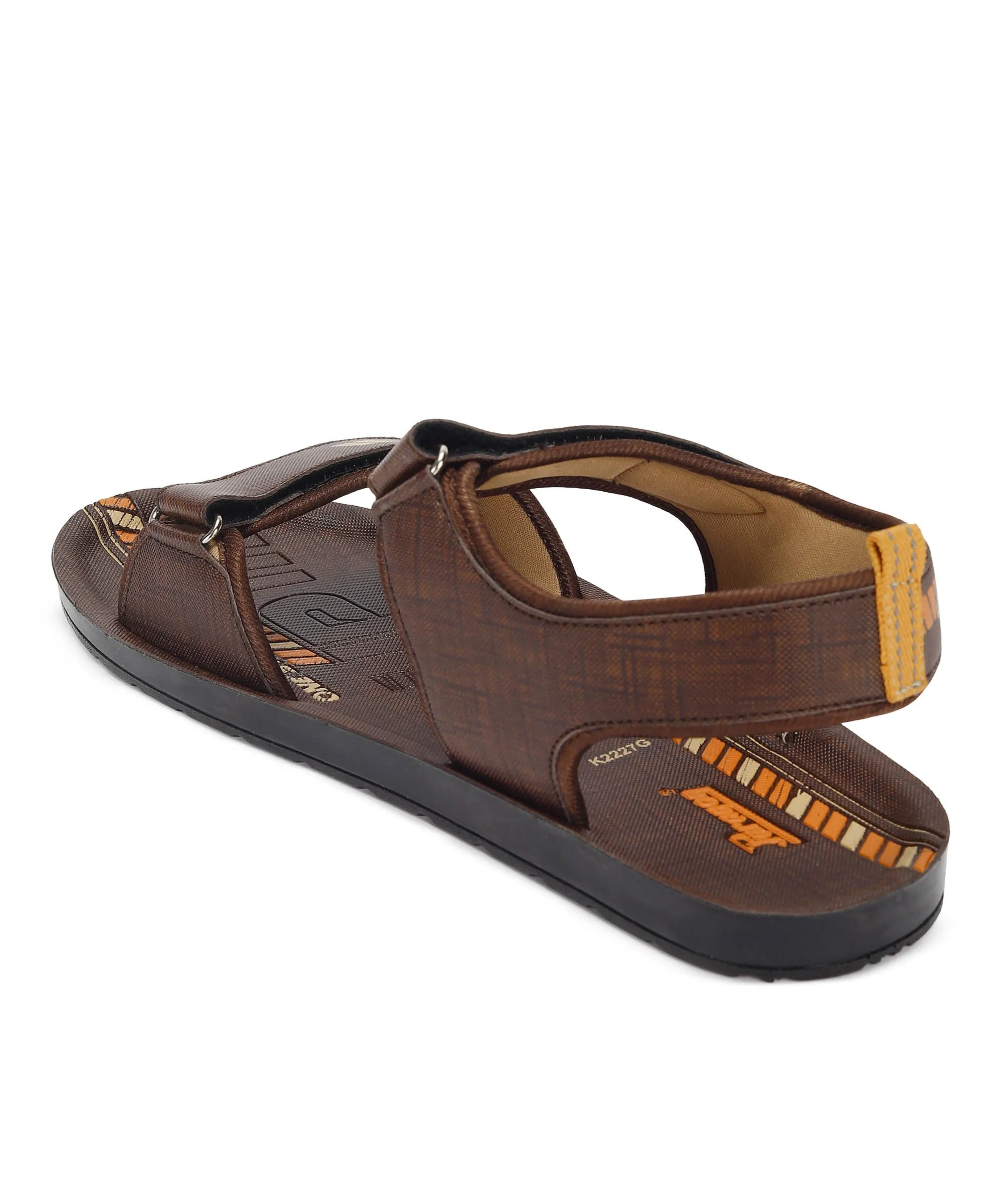 Paragon PUK2227G Men Stylish Sandals | Comfortable Sandals for Daily Outdoor Use | Casual Formal Sandals with Cushioned Soles Sporty Design