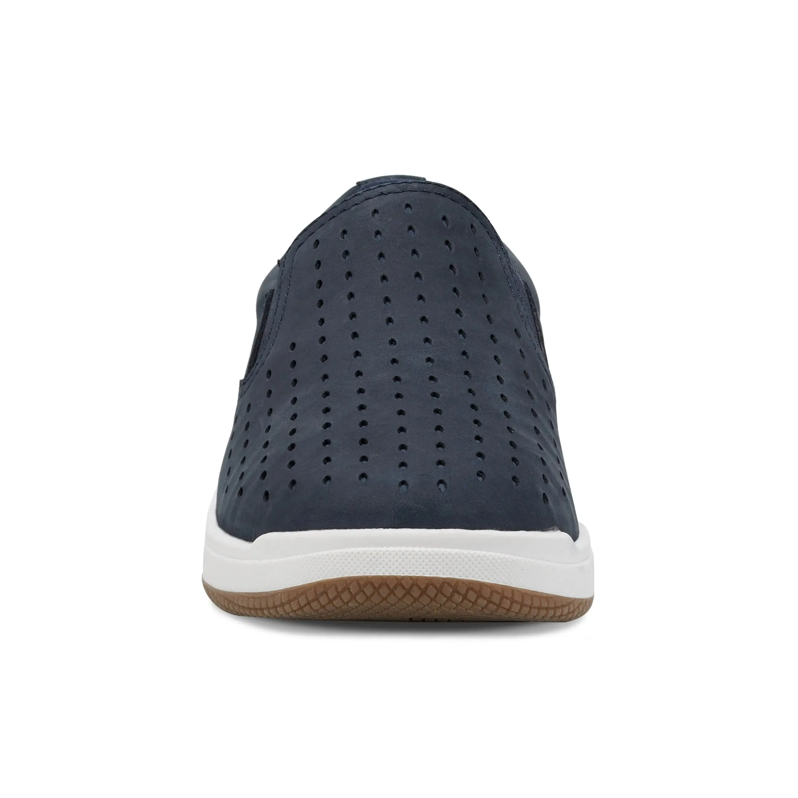 Nel Laser Cut Round Toe Casual Slip-on Sneakers Show Stage Foam Lining Standing Workers