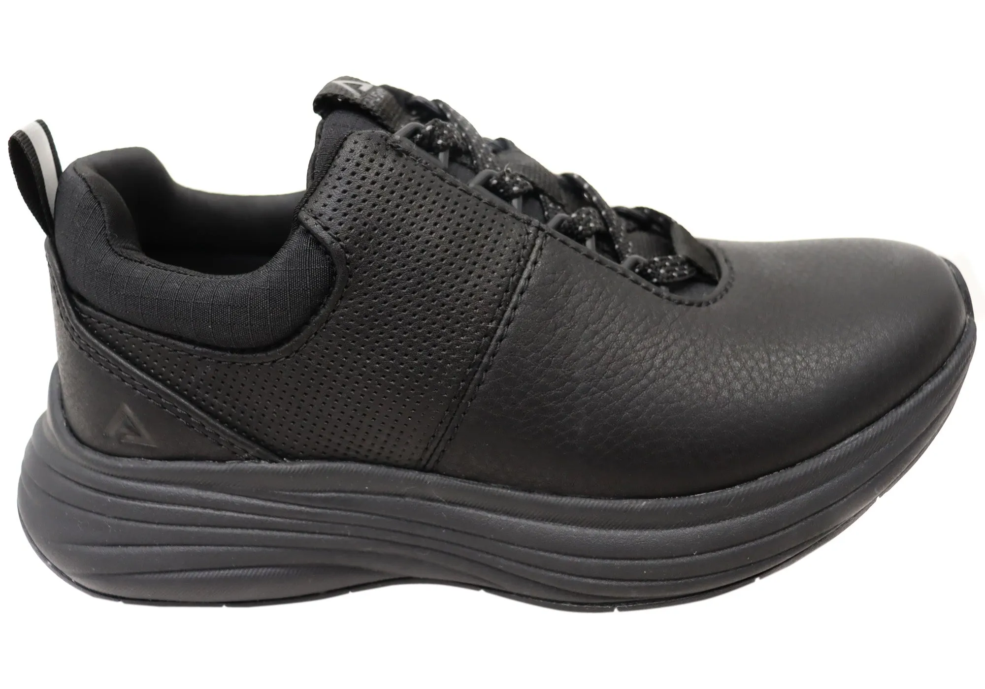 Align Tulia Womens Leather Wide Fit Arch Support Slip Resistant Shoes Active Steps RecycledMaterial